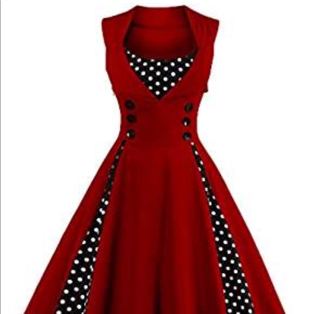 Luna jany size medium dress pinup rockabilly